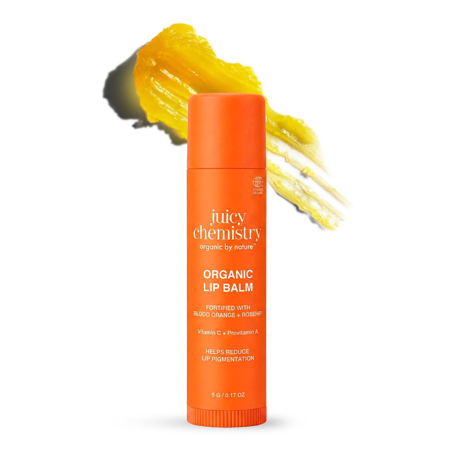 Juicy Chemistry Blood Orange & Rosehip Organic Lip Balm