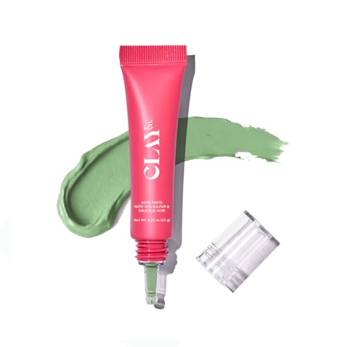 ClayCo Acne Paste with 10% Sulfur & Salicylic Acid